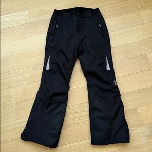 ❄️CMP Kids Insulated Performance Ski Snow Winter Black Pants Size 12 152 cm